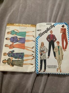 Simplicity Vintage Sewing Patterns size 20-24